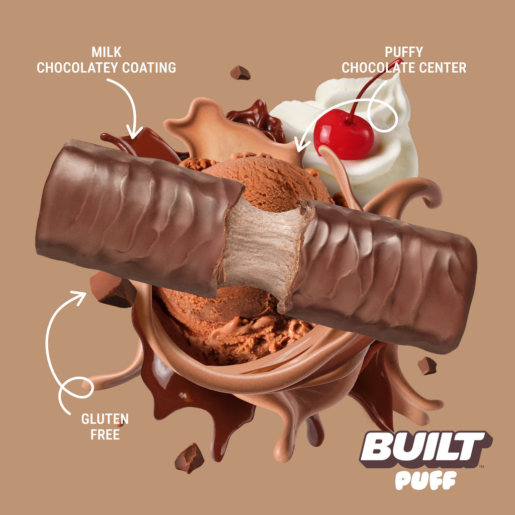 Chocolate Milkshake Puff - Candid Moment Along the Way