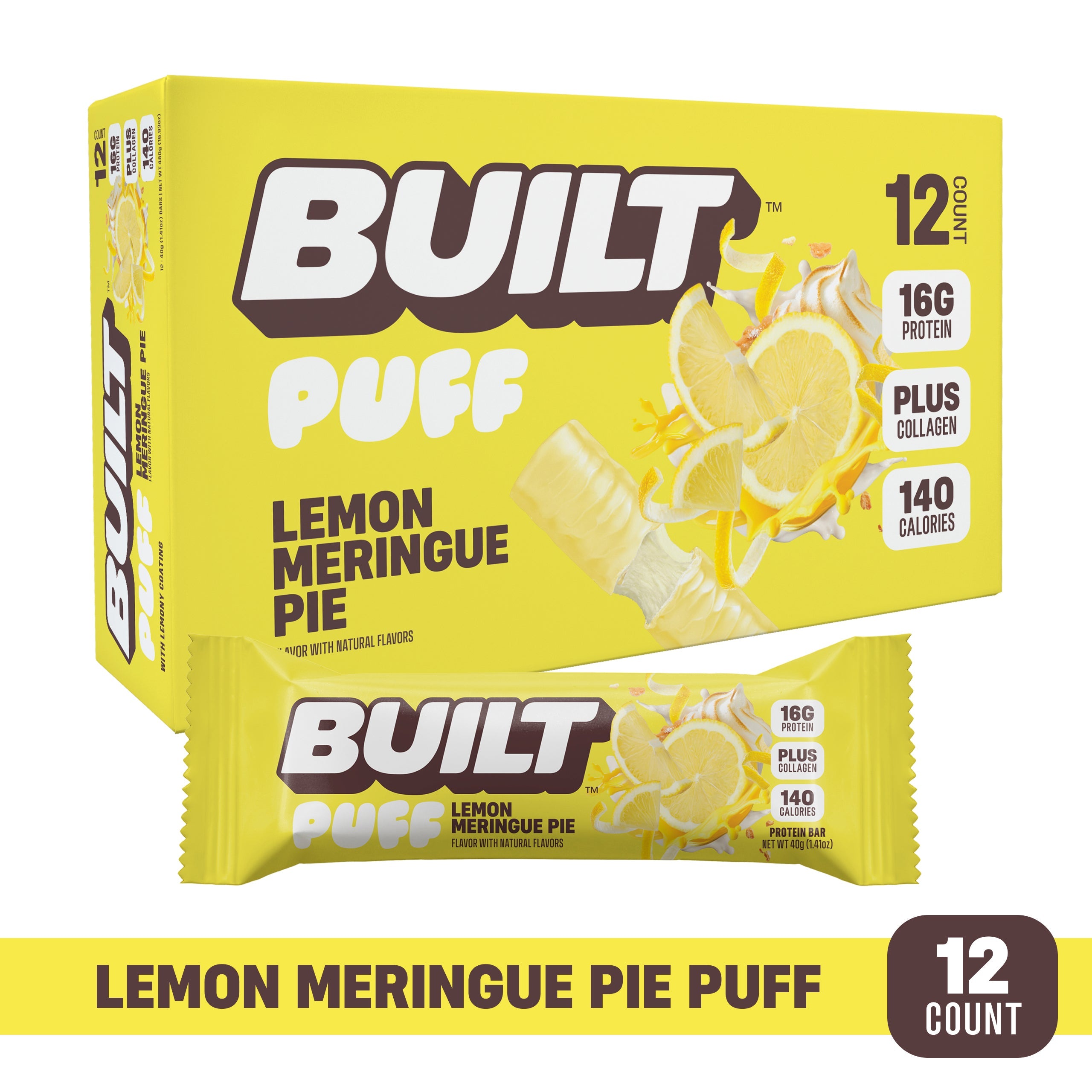 Lemon Meringue Pie Puff - Gentle Moment on Weekends