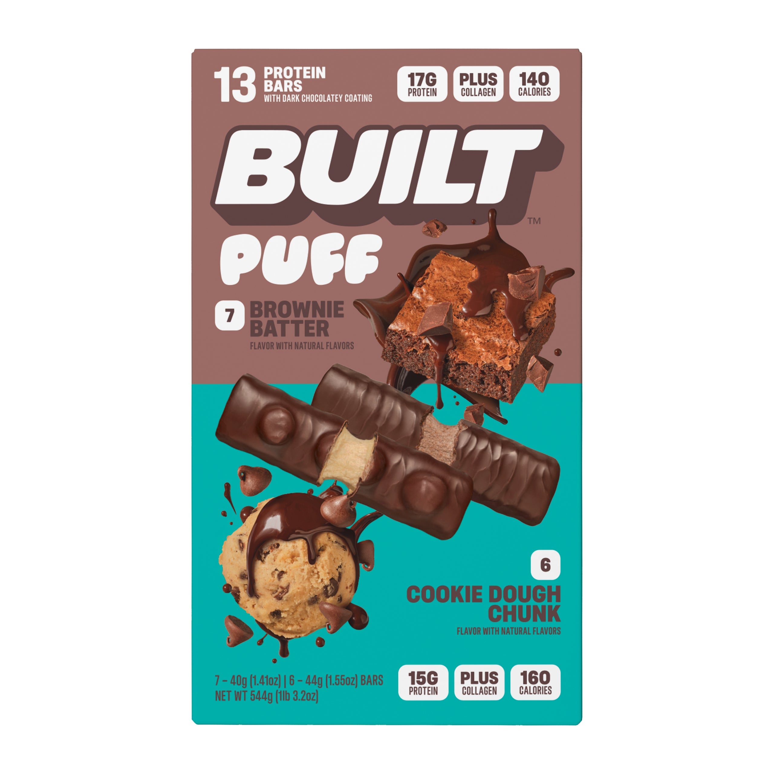 Variety Pack: Brownie Batter + Cookie Dough Chunk - Laid-Back Moment for Yourself