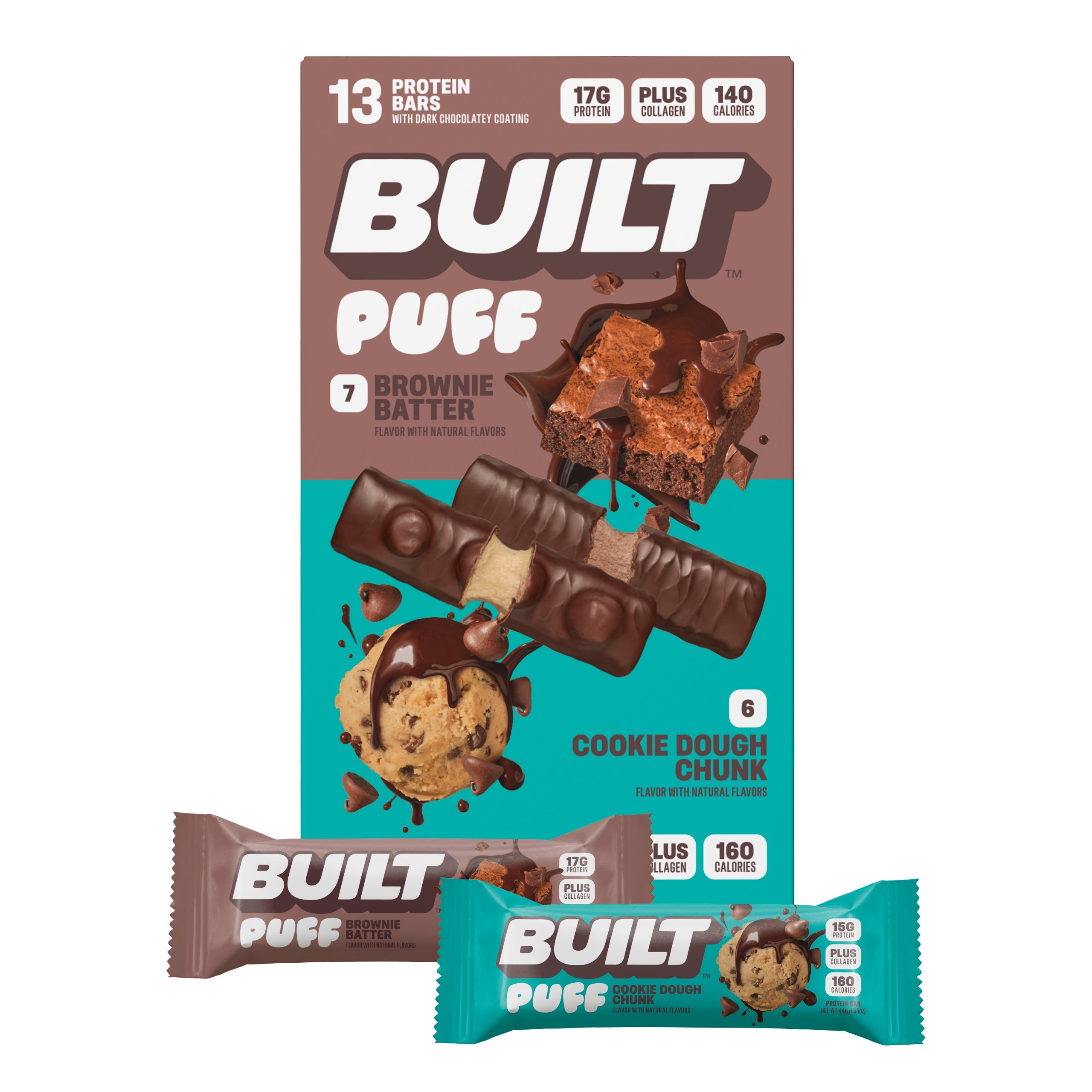 Variety Pack: Brownie Batter + Cookie Dough Chunk - Laid-Back Moment for Yourself