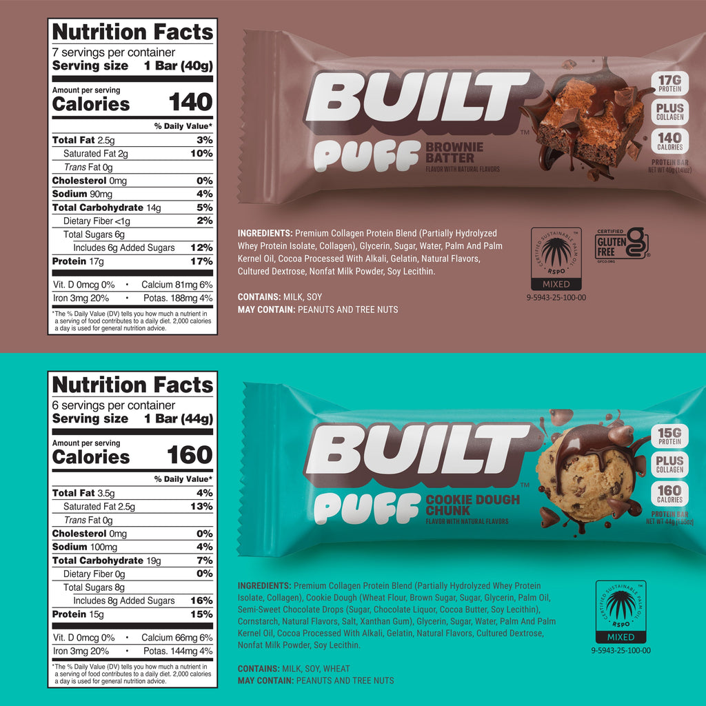 Variety Pack: Brownie Batter + Cookie Dough Chunk - Laid-Back Moment for Yourself