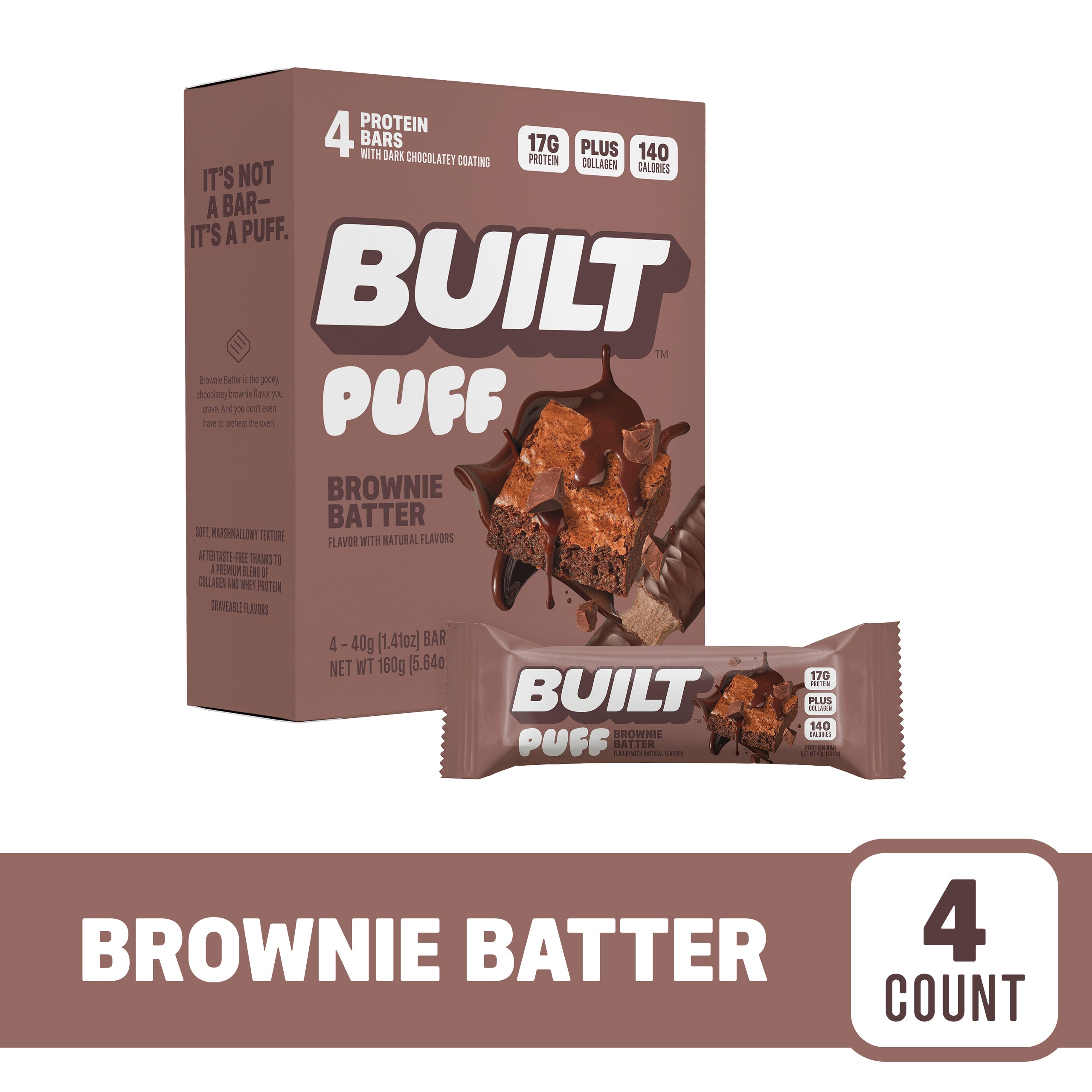Brownie Batter Puff 4ct - Lively Moment Around the Table