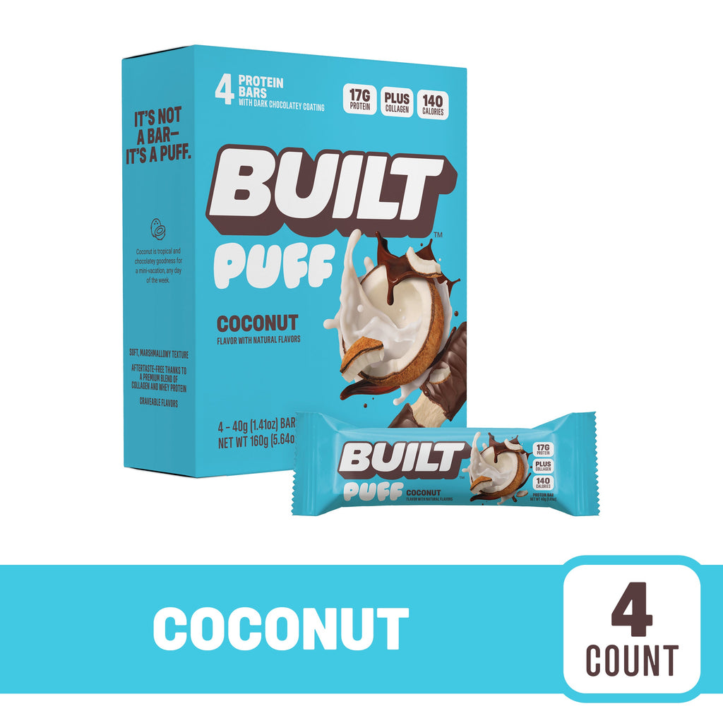 Coconut Puff 4ct - Gentle Moment Away from Work