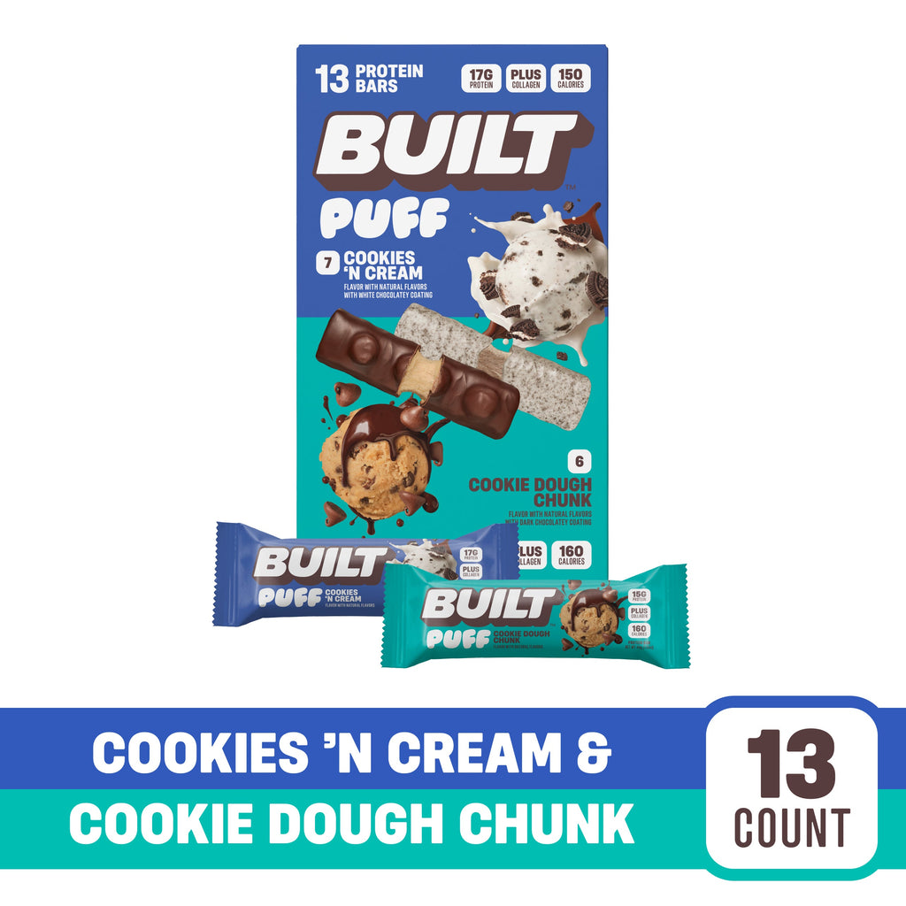 Variety Pack: Cookies 'N Cream + Cookie Dough Chunk - Spontaneous Moment on Workdays