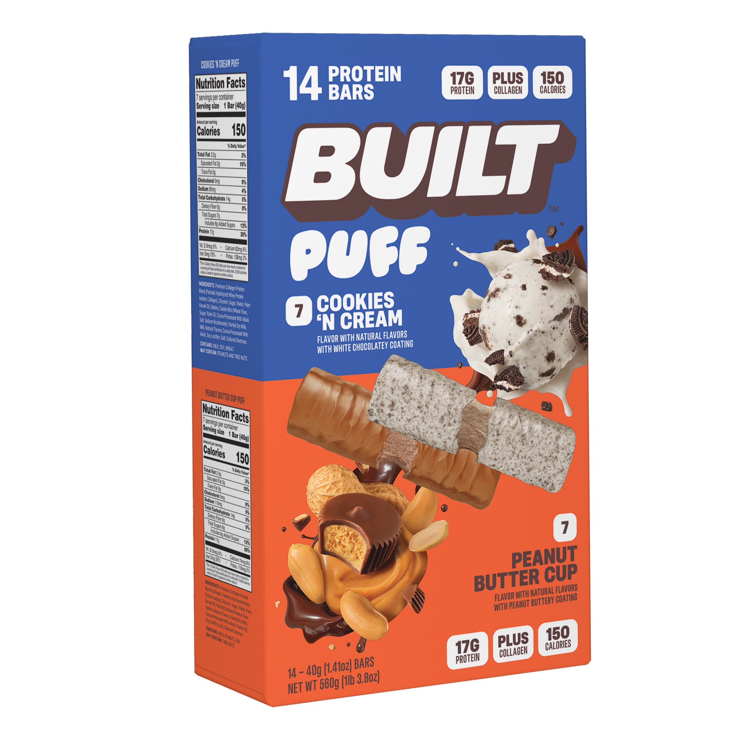 Variety Pack: Cookies 'N Cream + Peanut Butter Cup - Warm Moment in Your Routine