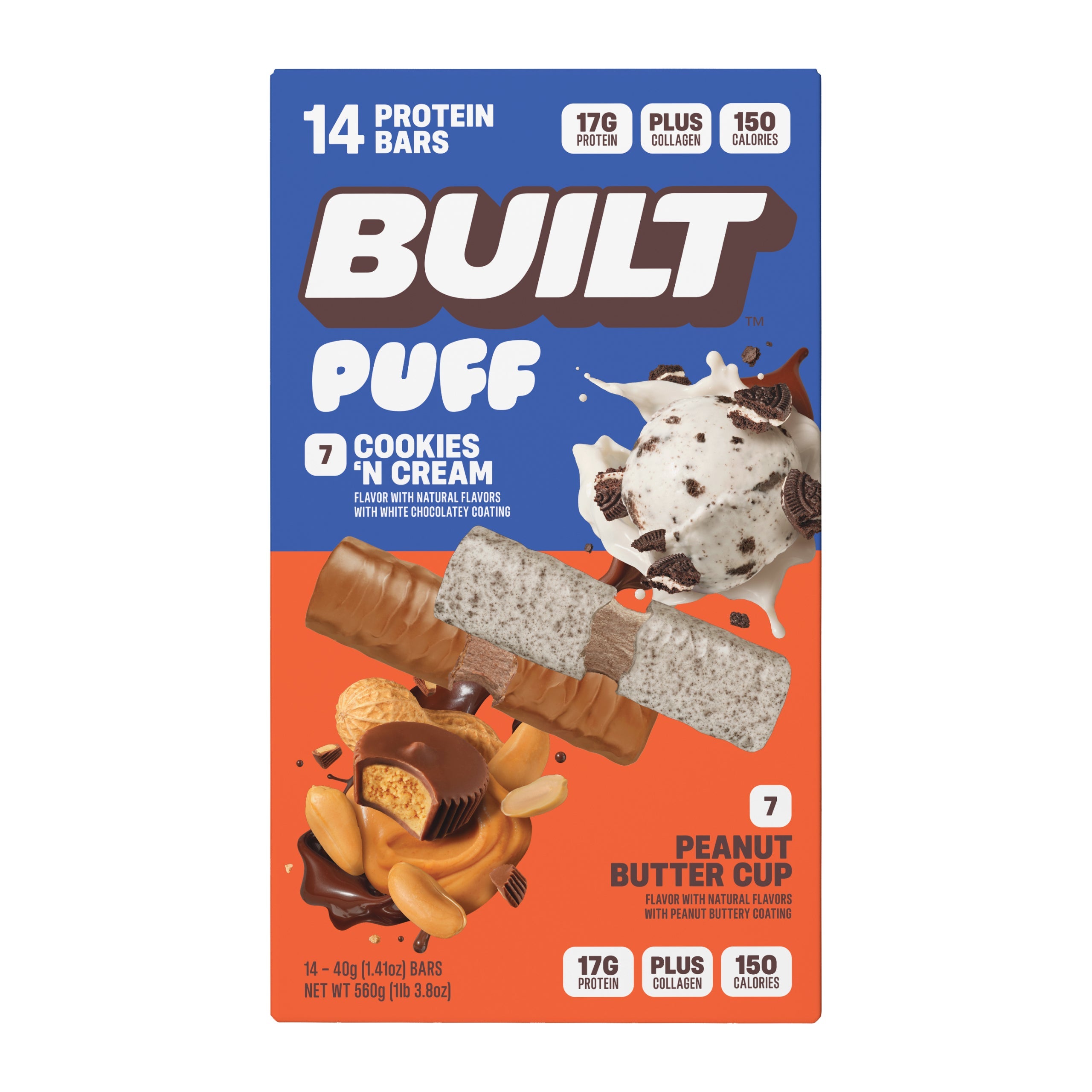 Variety Pack: Cookies 'N Cream + Peanut Butter Cup - Warm Moment in Your Routine