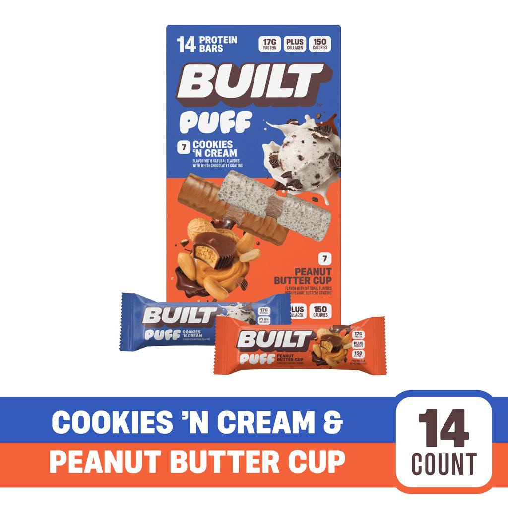 Variety Pack: Cookies 'N Cream + Peanut Butter Cup - Warm Moment in Your Routine