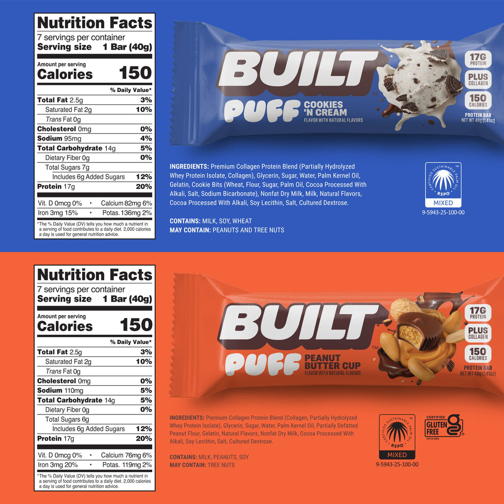 Variety Pack: Cookies 'N Cream + Peanut Butter Cup - Warm Moment in Your Routine