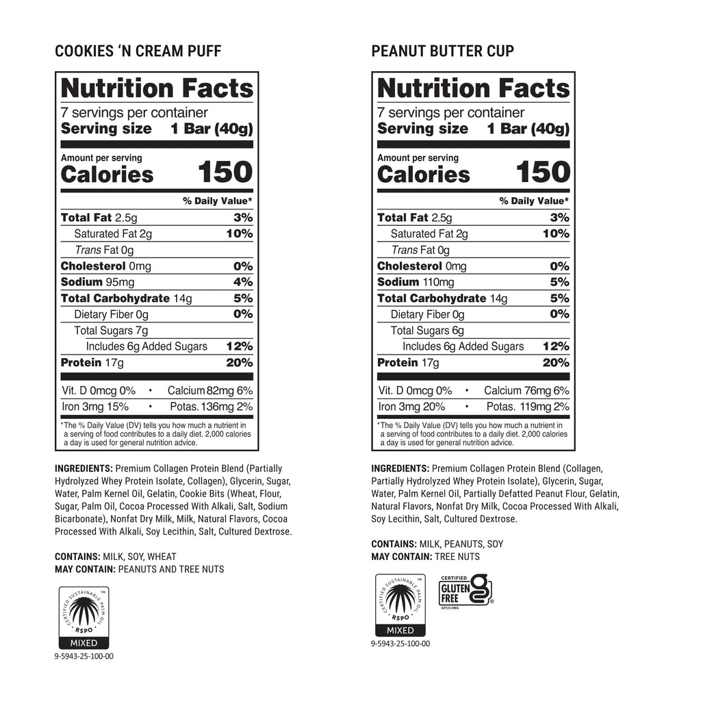 Variety Pack: Cookies 'N Cream + Peanut Butter Cup - Warm Moment in Your Routine