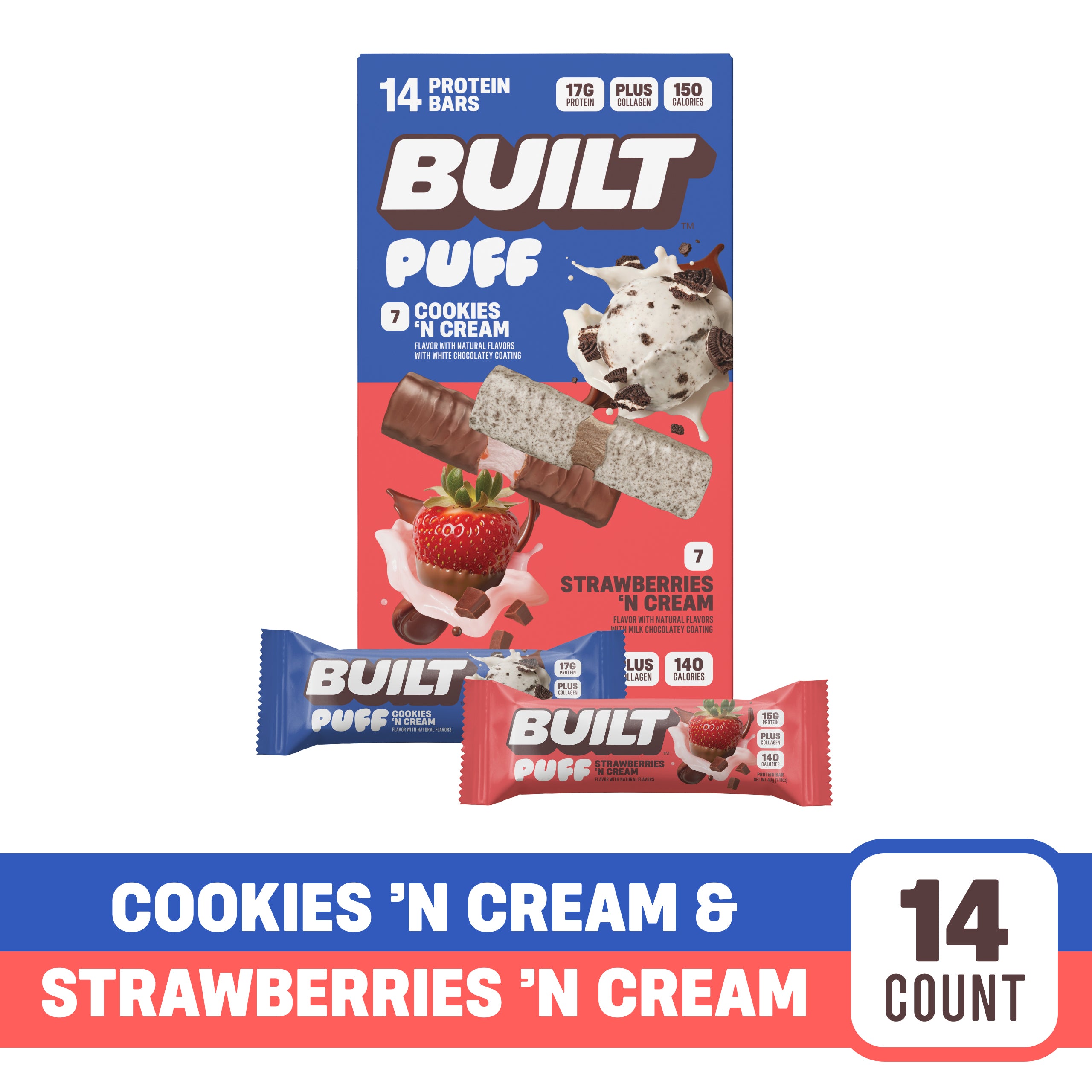 Variety Pack: Cookies 'N Cream + Strawberries 'N Cream - Gentle Moment in the Afternoon