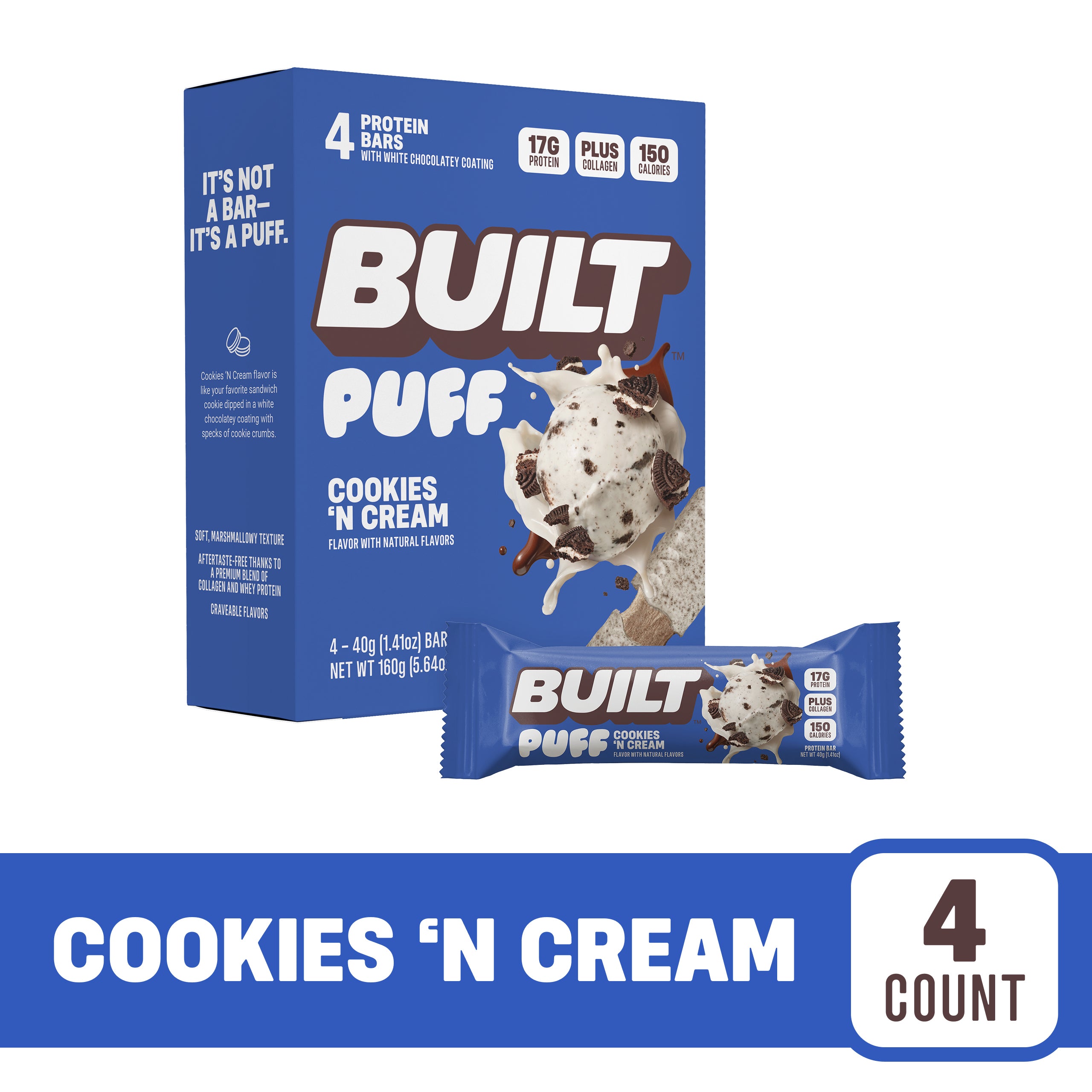Cookies 'N Cream Puff 4ct - Timely Moment in the Afternoon