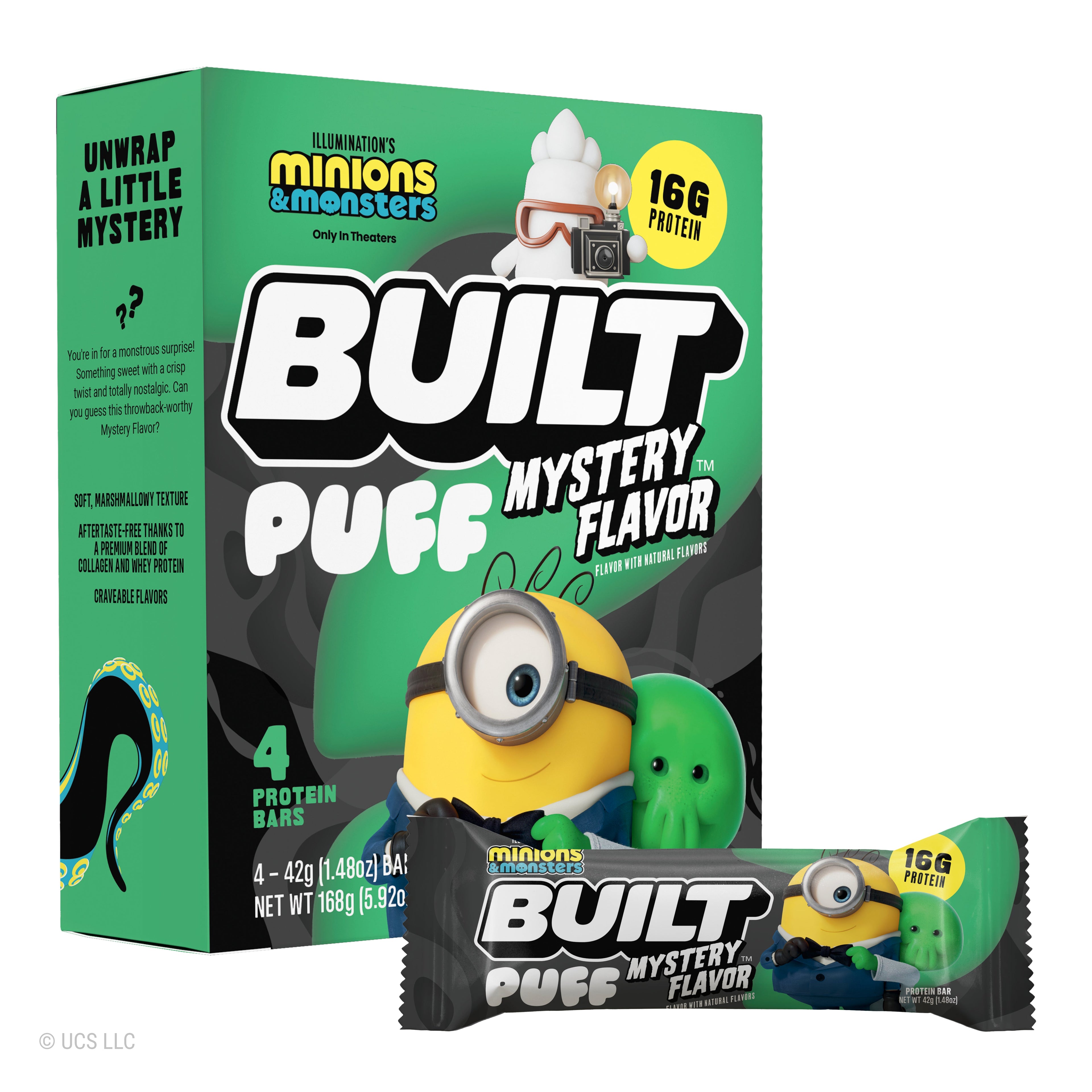 Minions and Monsters Mystery Puff 4ct - Brief Moment at Your Desk
