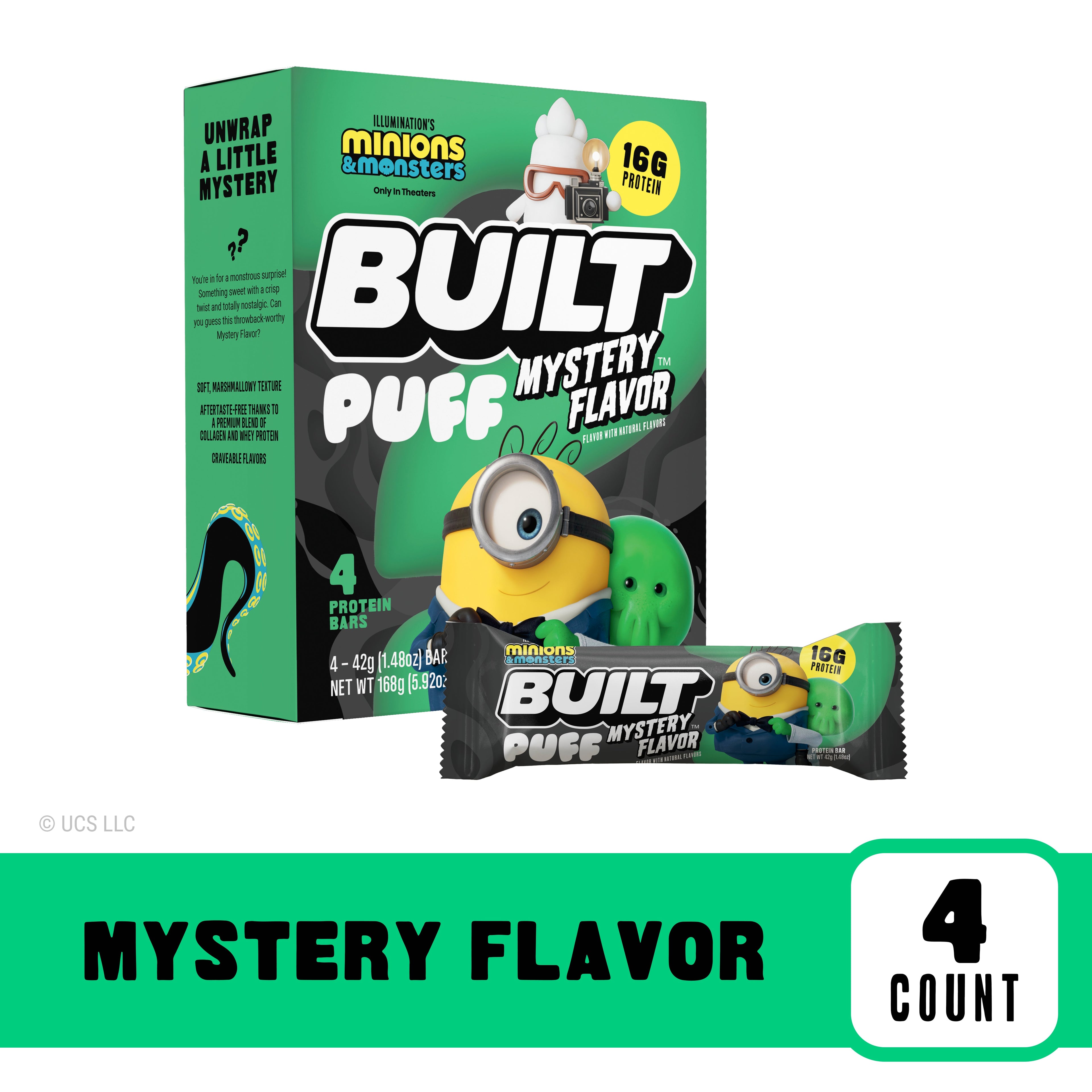 Minions and Monsters Mystery Puff 4ct - Brief Moment at Your Desk