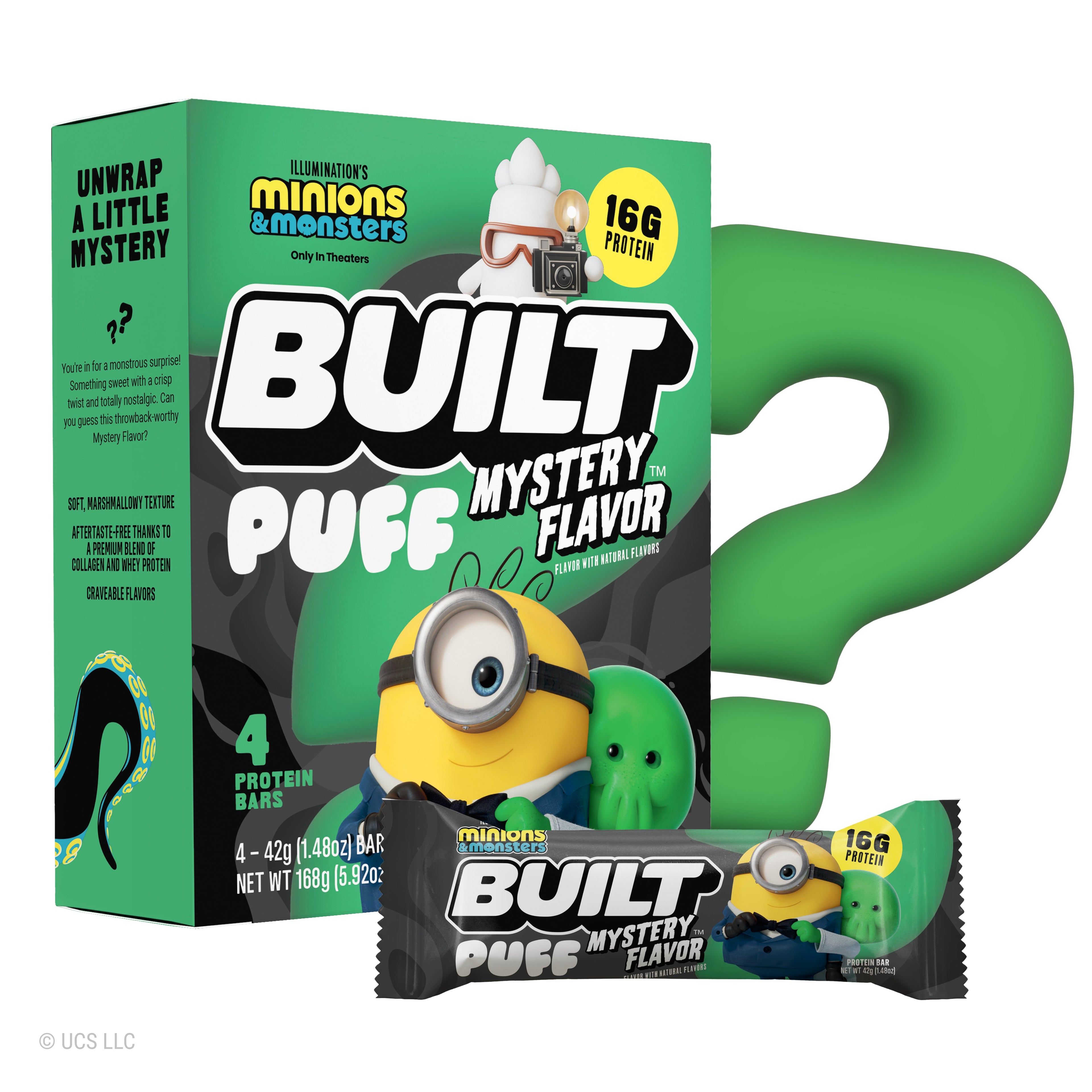 Minions and Monsters Mystery Puff 4ct - Brief Moment at Your Desk