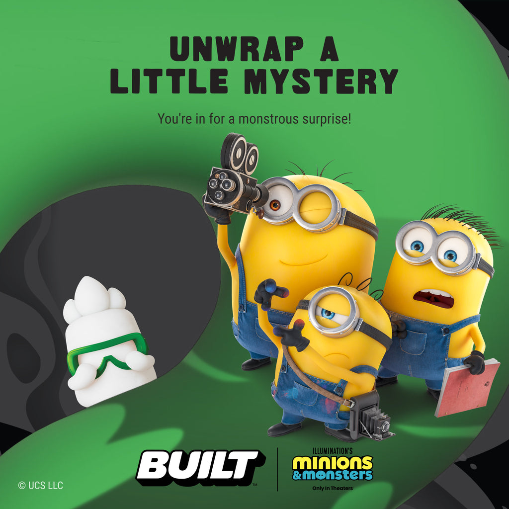 Minions and Monsters Mystery Puff 4ct - Brief Moment at Your Desk