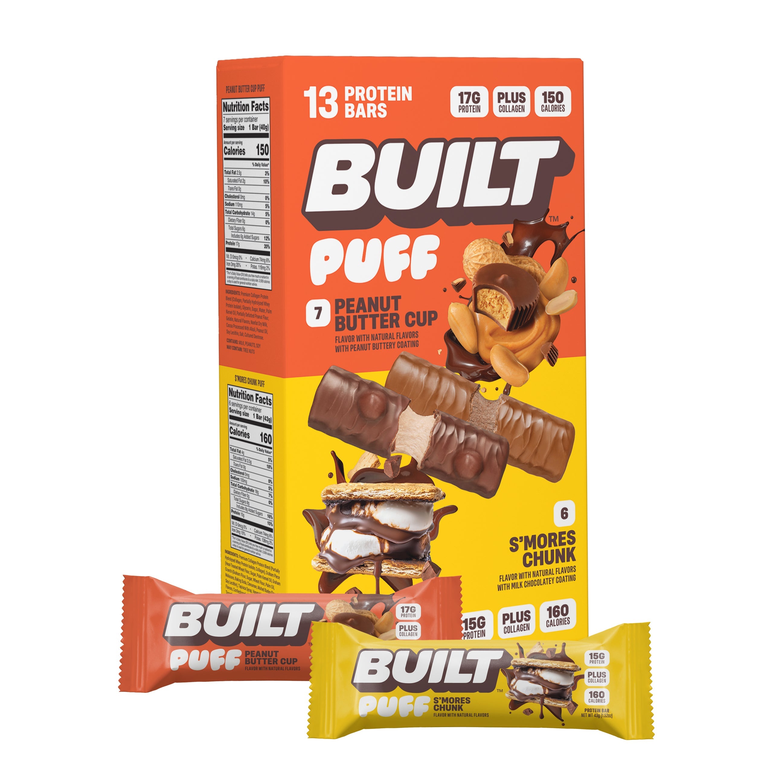 Variety Pack: Peanut Butter Cup + S'Mores Chunk - Breezy Moment During Downtime