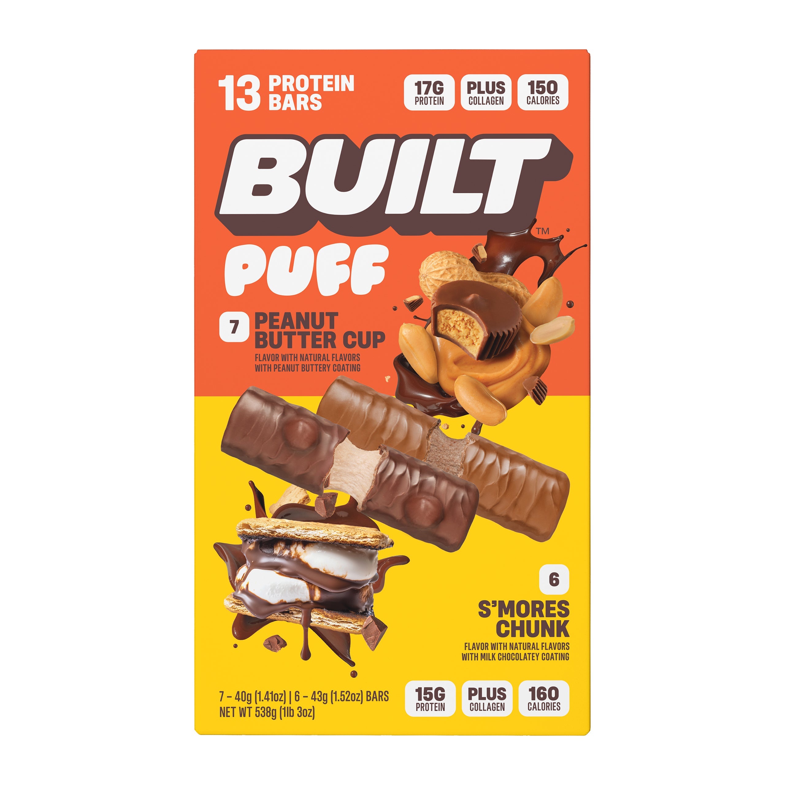 Variety Pack: Peanut Butter Cup + S'Mores Chunk - Breezy Moment During Downtime