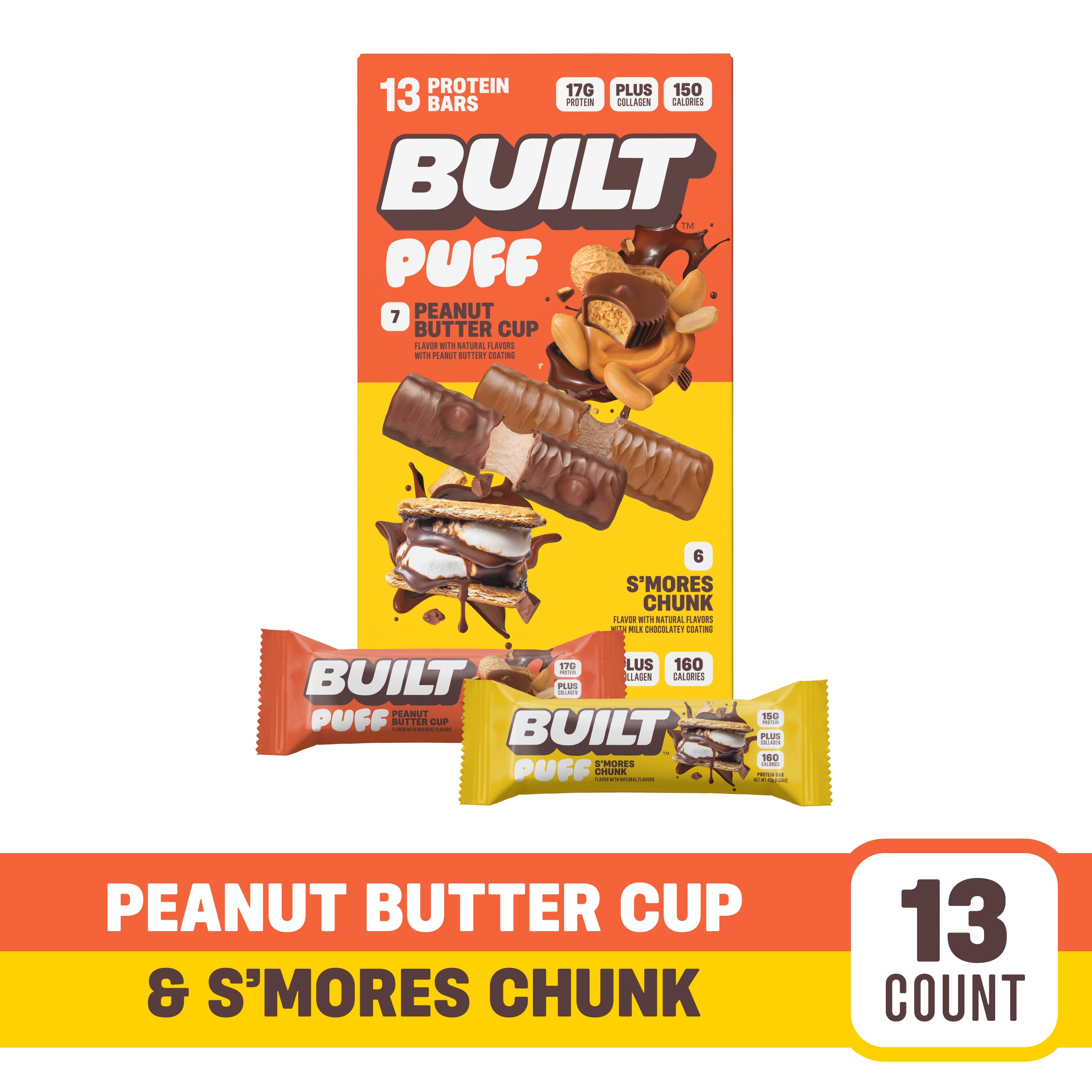 Variety Pack: Peanut Butter Cup + S'Mores Chunk - Breezy Moment During Downtime