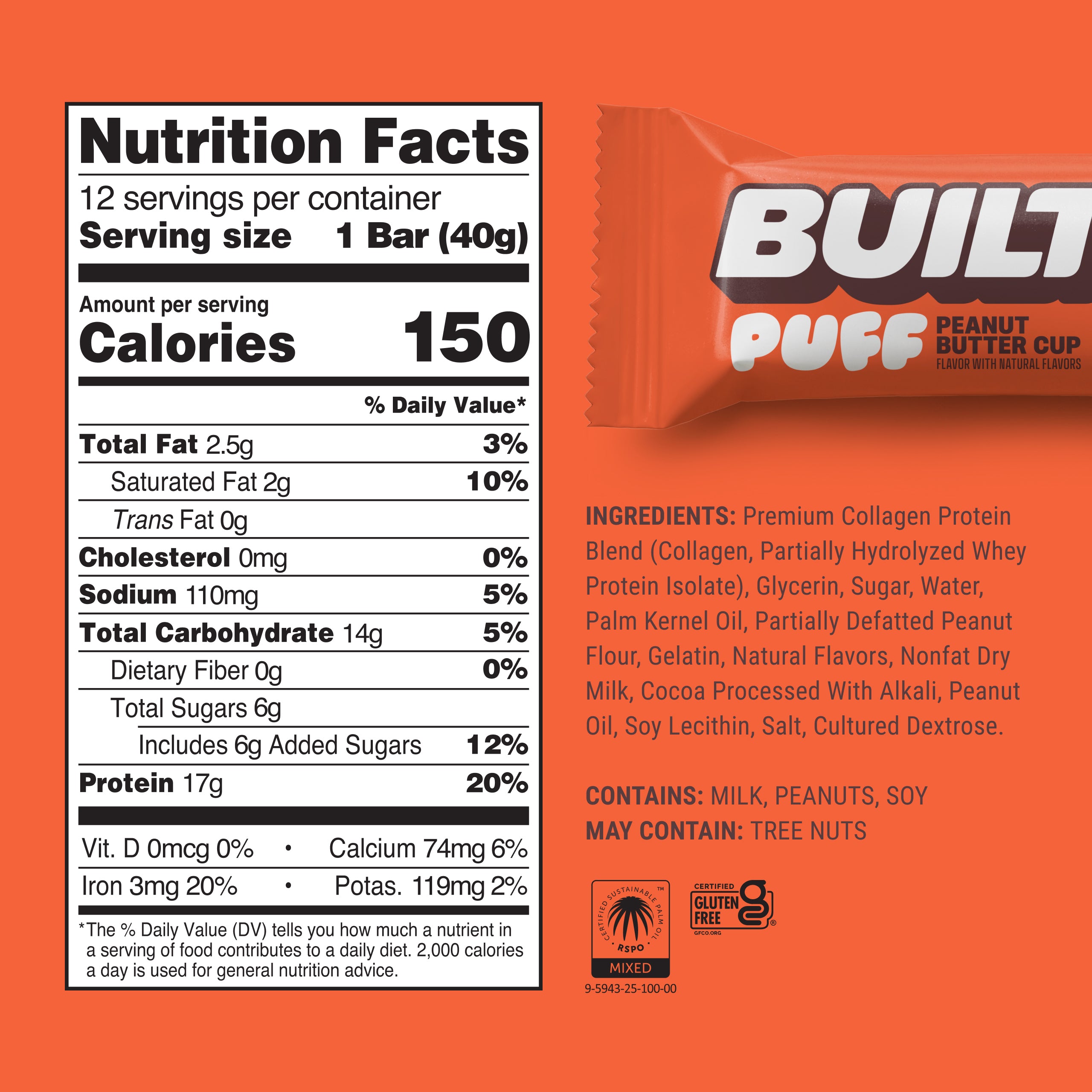 Peanut Butter Cup Puff - Upbeat Moment at Your Desk