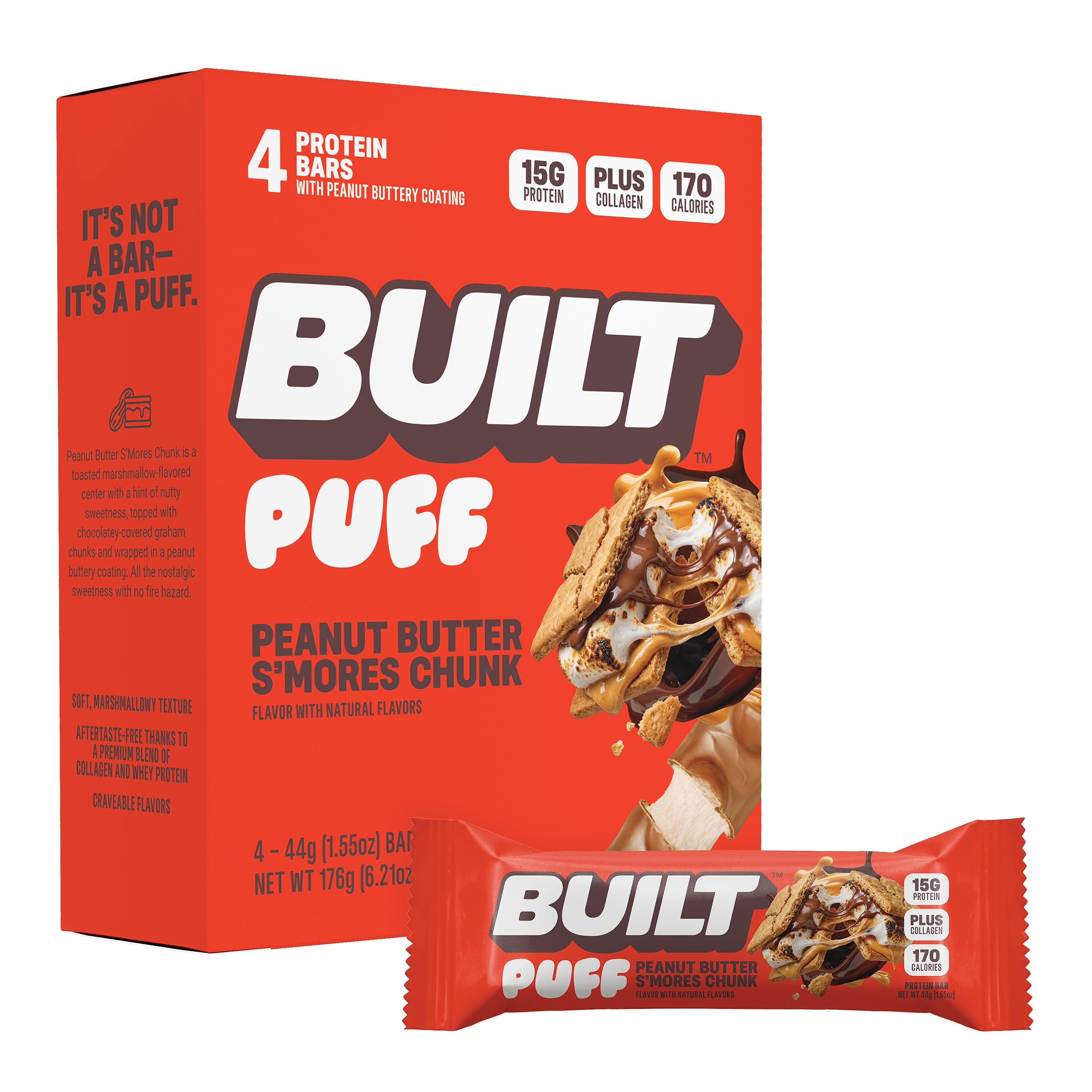 Peanut Butter S'mores Chunk Puff - 4ct - Spontaneous Moment at Home