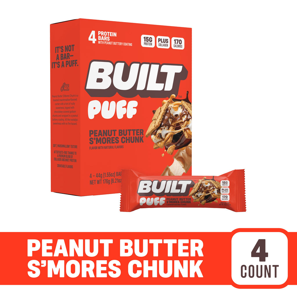 Peanut Butter S'mores Chunk Puff - 4ct - Spontaneous Moment at Home