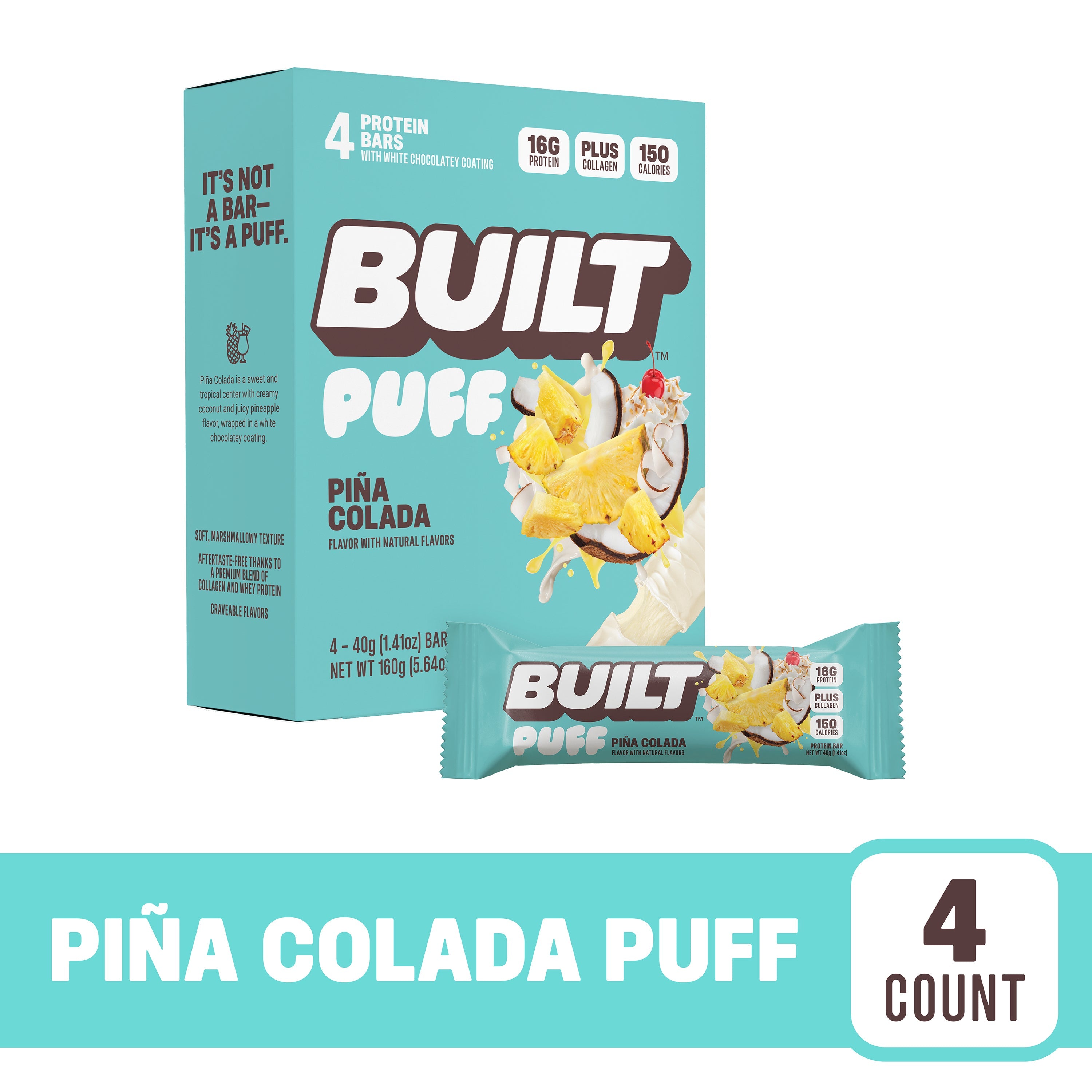 Pina Colada Puff - 4ct - Timely Moment During Downtime