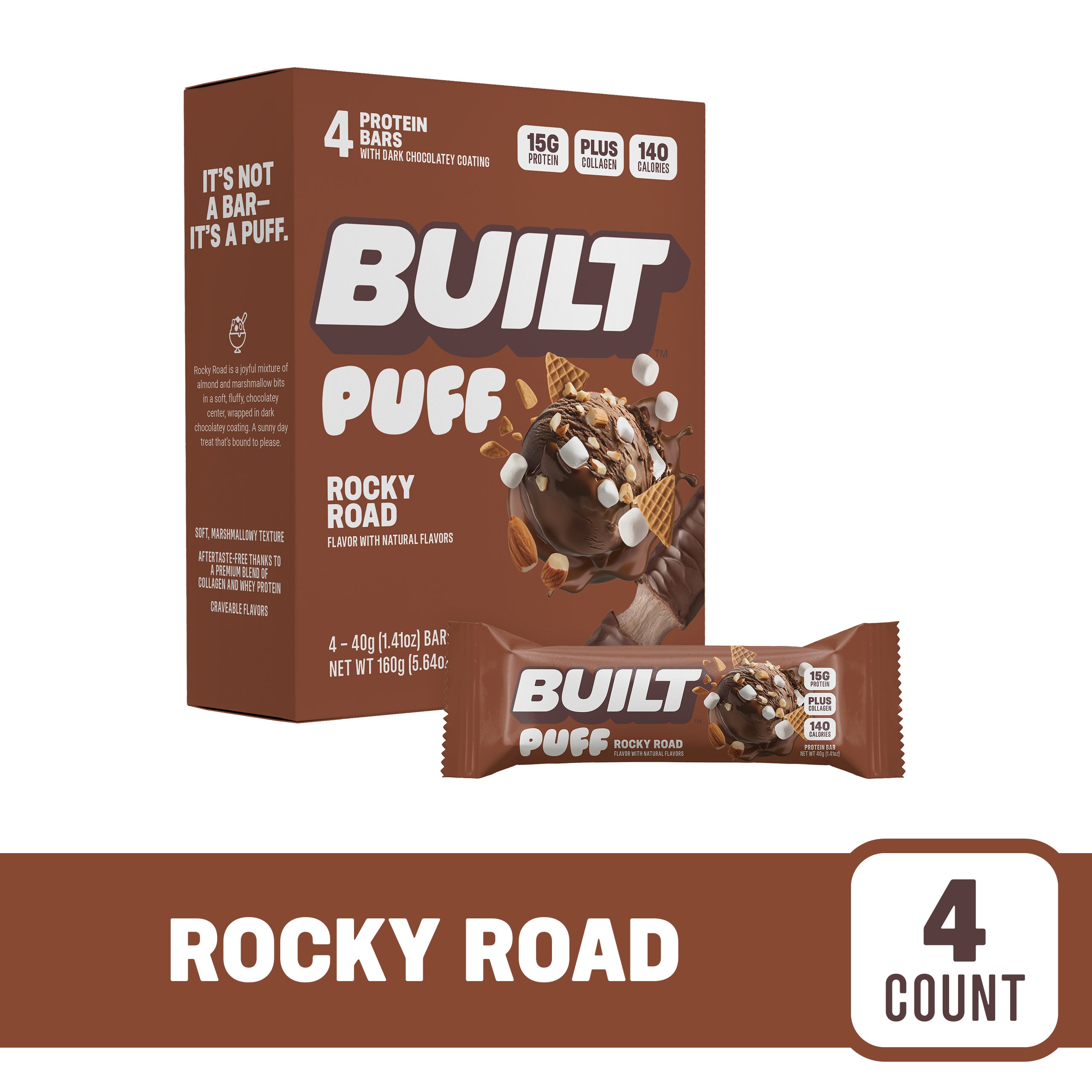 Rocky Road Puff 4ct - Lively Moment Between Tasks