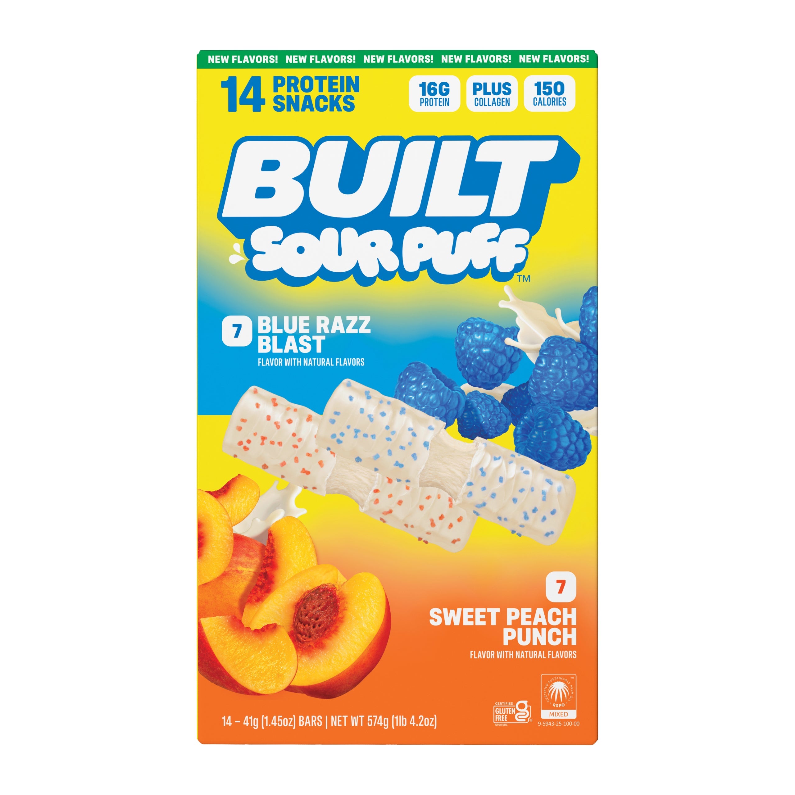 Variety Pack: Blue Razz Blast + Sweet Peach Punch - Timely Moment Between Tasks
