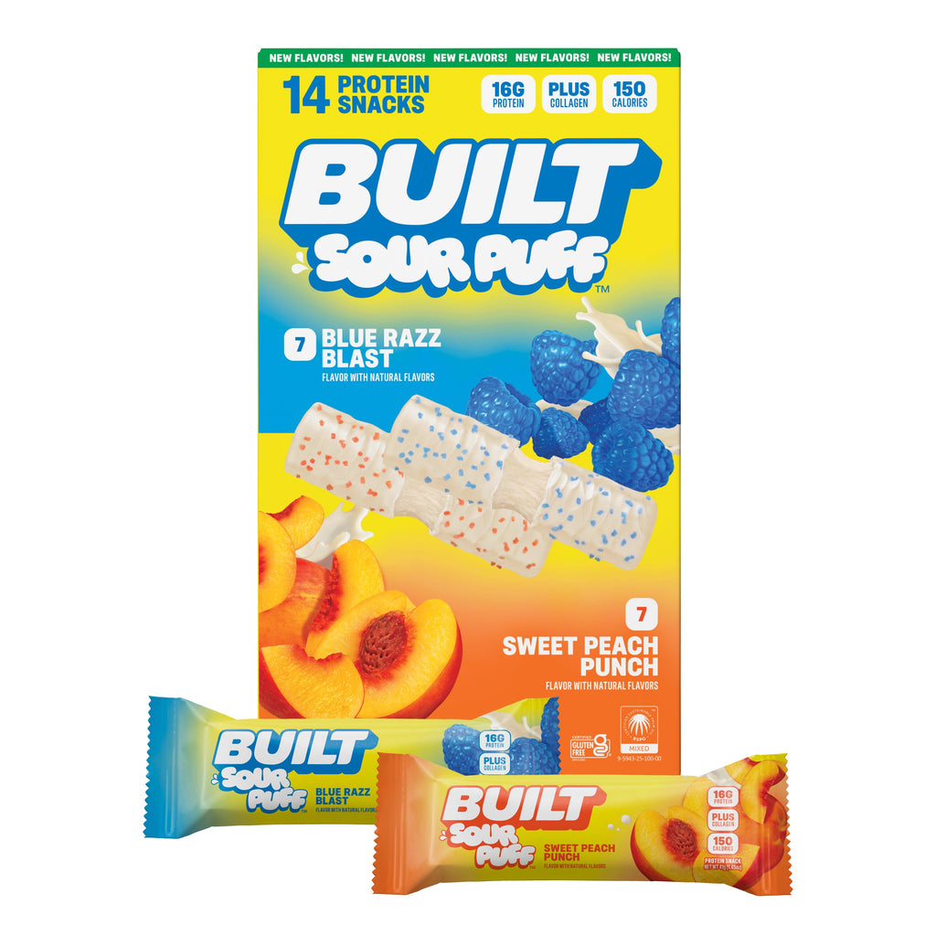 Variety Pack: Blue Razz Blast + Sweet Peach Punch - Timely Moment Between Tasks