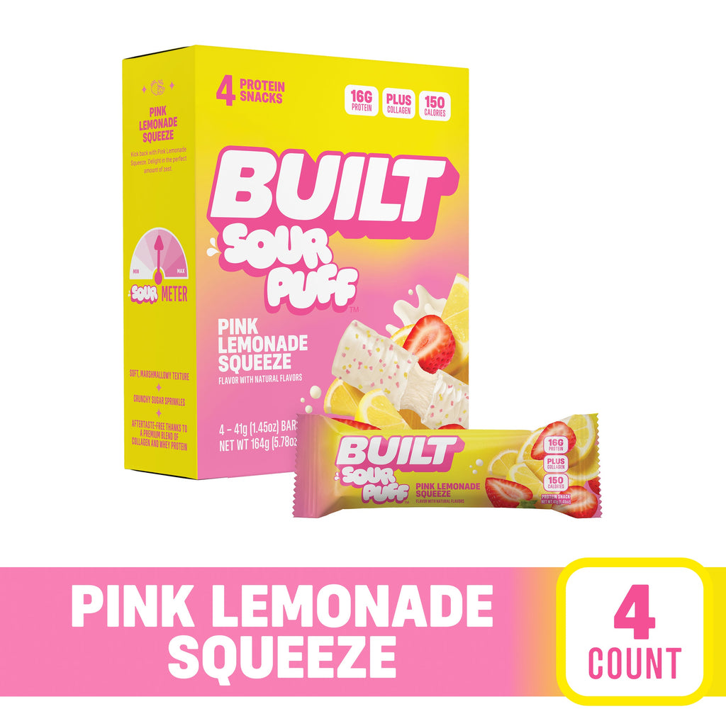 Pink Lemonade Squeeze Sour Puff 4ct - Bright Moment with Friends