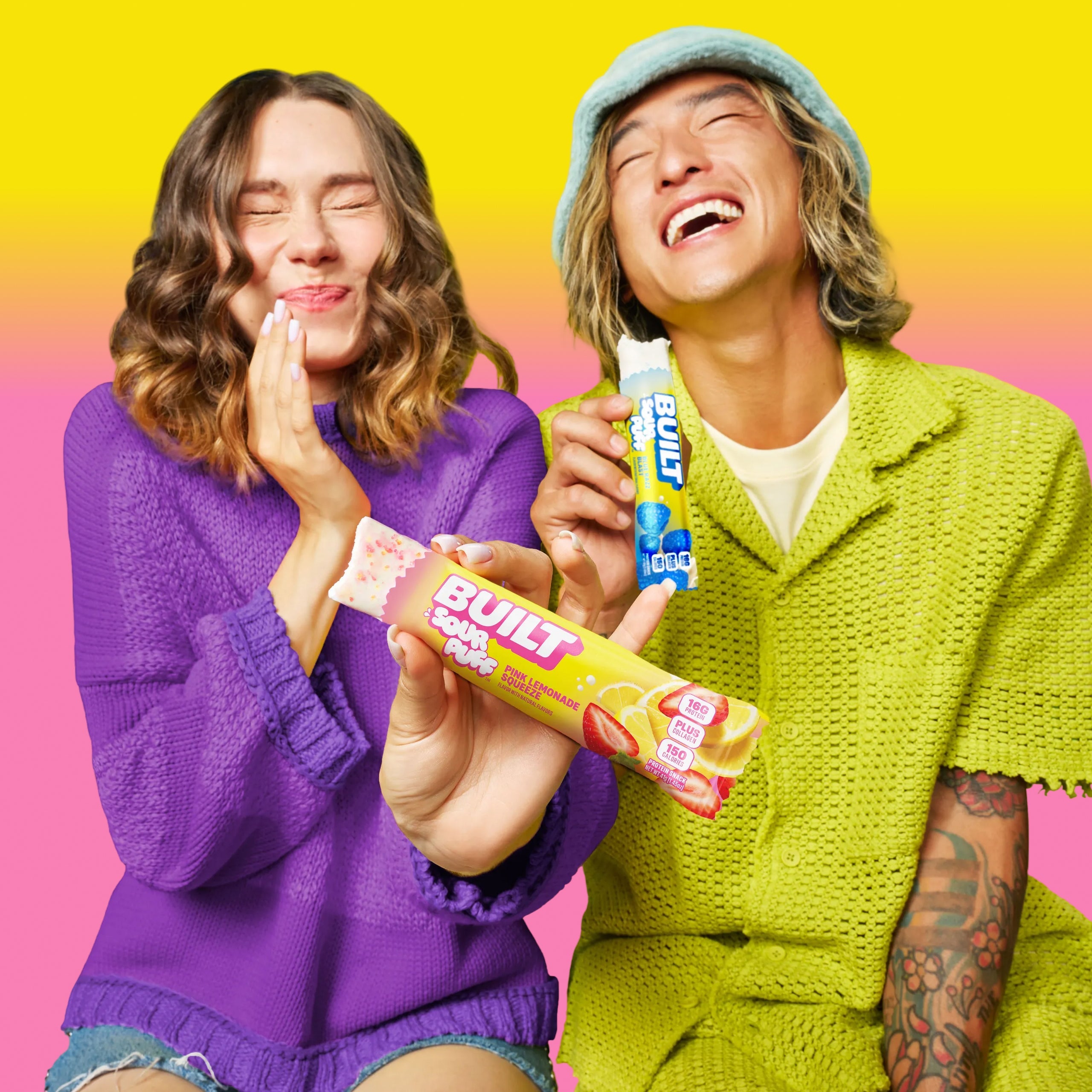 Pink Lemonade Squeeze Sour - Spontaneous Moment During Downtime