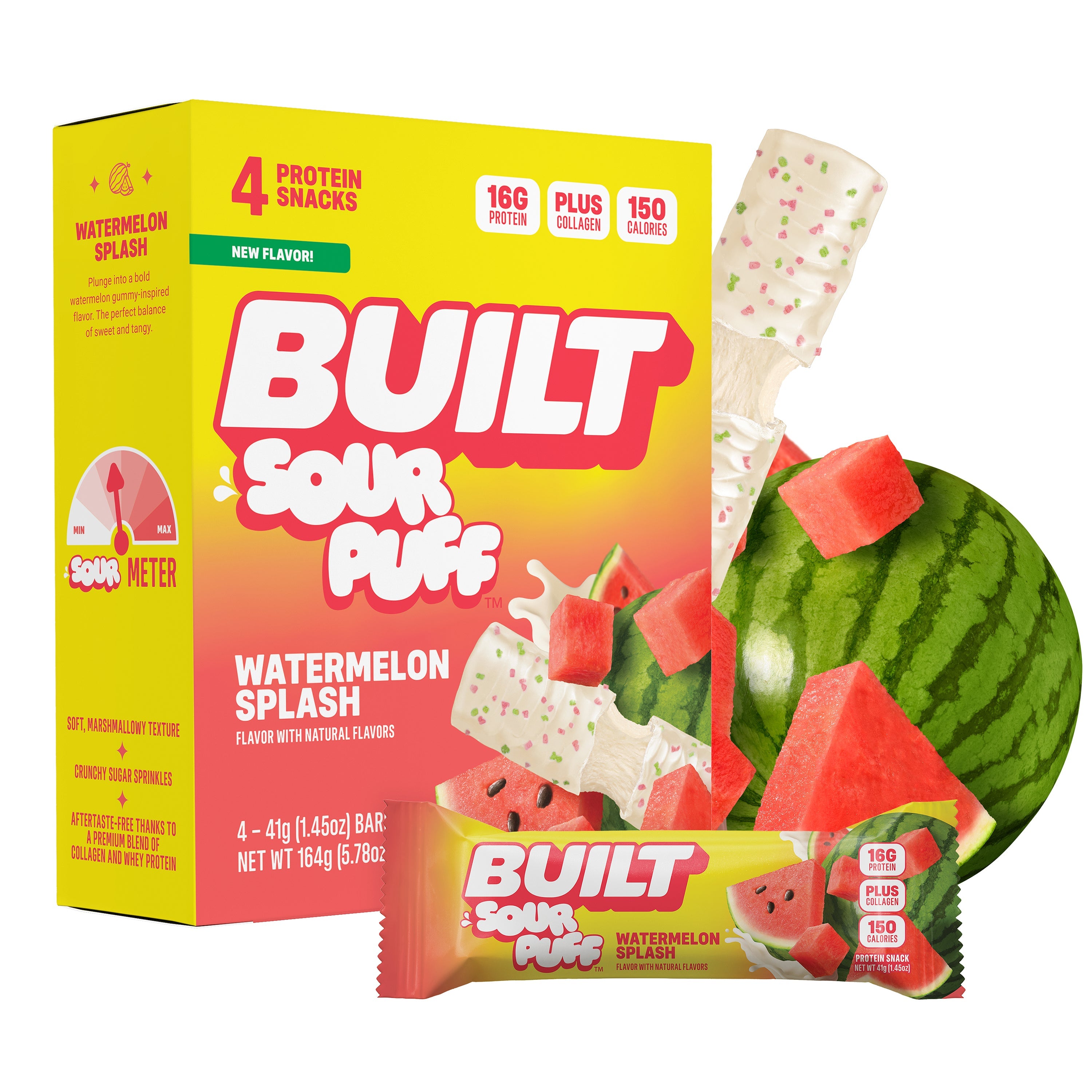 Watermelon Splash Sour Puff 4ct - Small Moment Around the Table